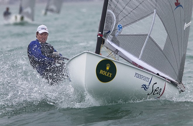 Brendan Casey, Finn, AUS 1, AUS Miami OCR 2011 ©  Rolex/Daniel Forster http://www.regattanews.com